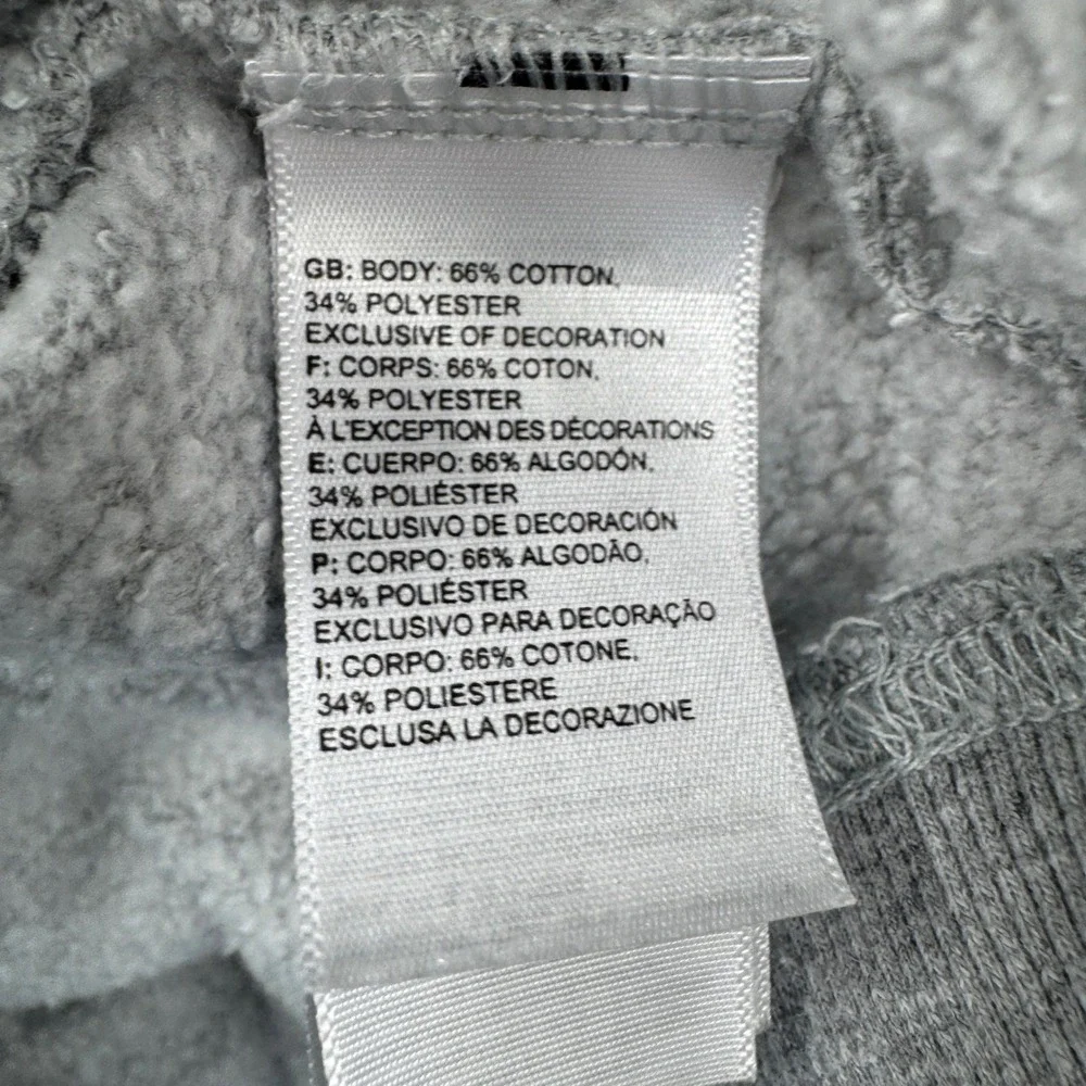 The North Face Hoodie Mens‎ Large Grey Pullover Sweatshirt Never Stop Exploring